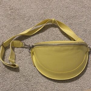 Universal Thread Yellow Semi-Circle Crossbody Bag